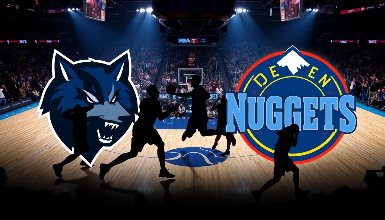 timberwolves vs denver nuggets match player stats