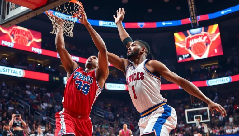 76ers vs knicks match player stats