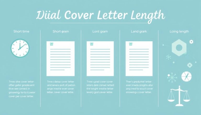 how long should a cover letter be
