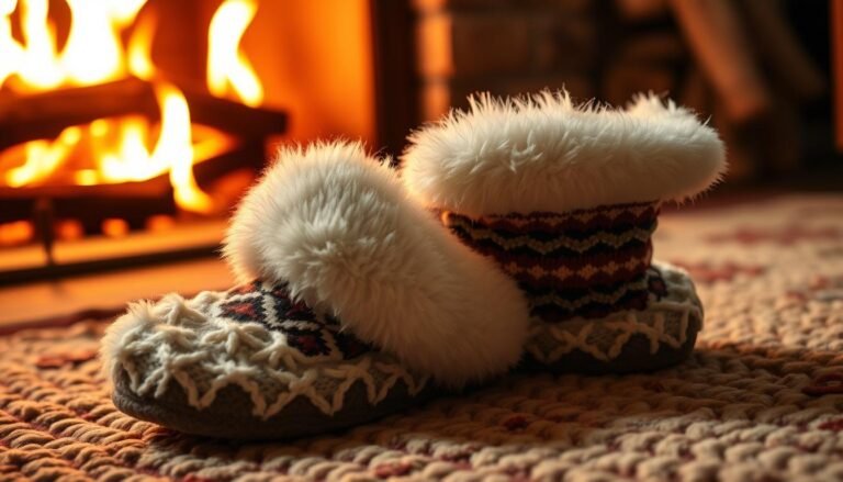 slippers with socks