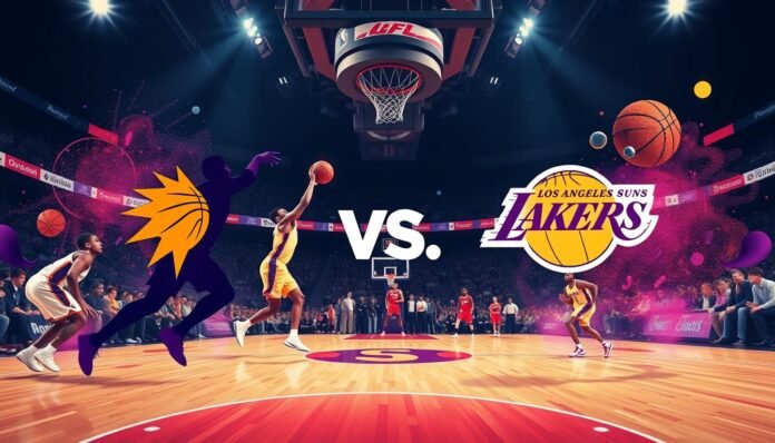 phoenix suns vs lakers match player stats