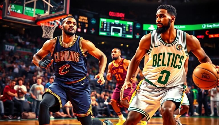 cleveland cavaliers vs boston celtics match player stats