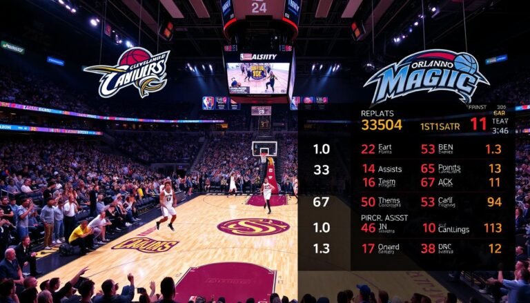cleveland cavaliers vs orlando magic match player stats