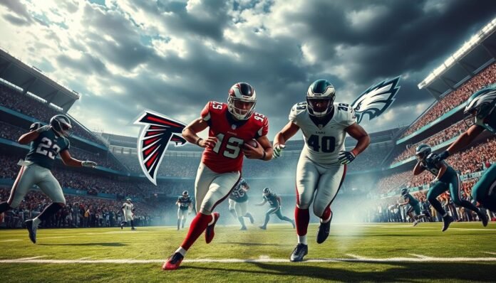 atlanta falcons vs philadelphia eagles match player stats