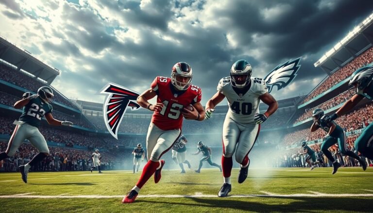 atlanta falcons vs philadelphia eagles match player stats
