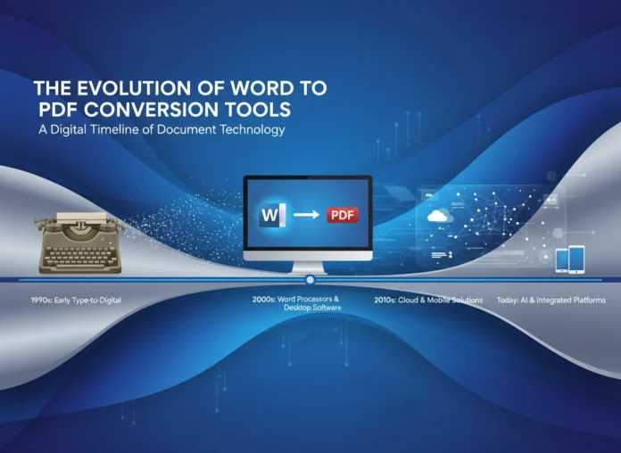 The Evolution of Word to PDF Conversion Tools