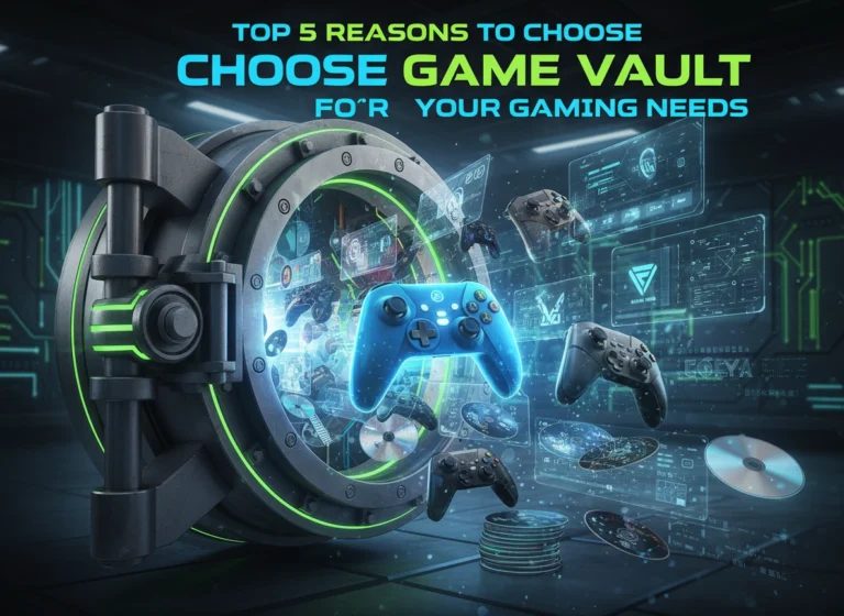 Top 5 Reasons to Choose Game Vault for Your Gaming Needs