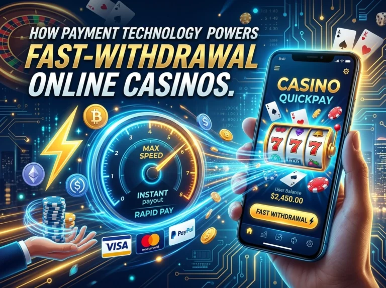 How Payment Technology Powers Fast-Withdrawal Online Casinos